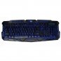 Multmedia 114-Key LED Backlit Wired USB PC Gaming Keyboard with Cracking Pattern
