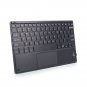Rechargeable Wireless Bluetooth Keyboard Touchpad for SmartPhone Tablet PC Black