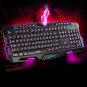 3 Colors LED Backlight USB Multimedia PC Gaming Keyboard for Win 10 8 7 XP / Mac