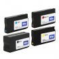 4 Pack 950XL 951XL ink cartridges for HP Officejet Pro 8610 8600 Plus