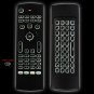 Backlit LED Mini 2.4GHz Wireless Remote Control Air Fly Mouse Keyboard MX3B USB