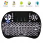 White Backlight Mini 2.4G Wireless Keyboard Remote Control Touchpad Rechargeable
