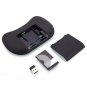 White Backlight Mini 2.4G Wireless Keyboard Remote Control Touchpad Rechargeable