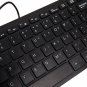 External Ultra thin USB 2.0 Mini Wired Keyboard for Laptop PC Computer