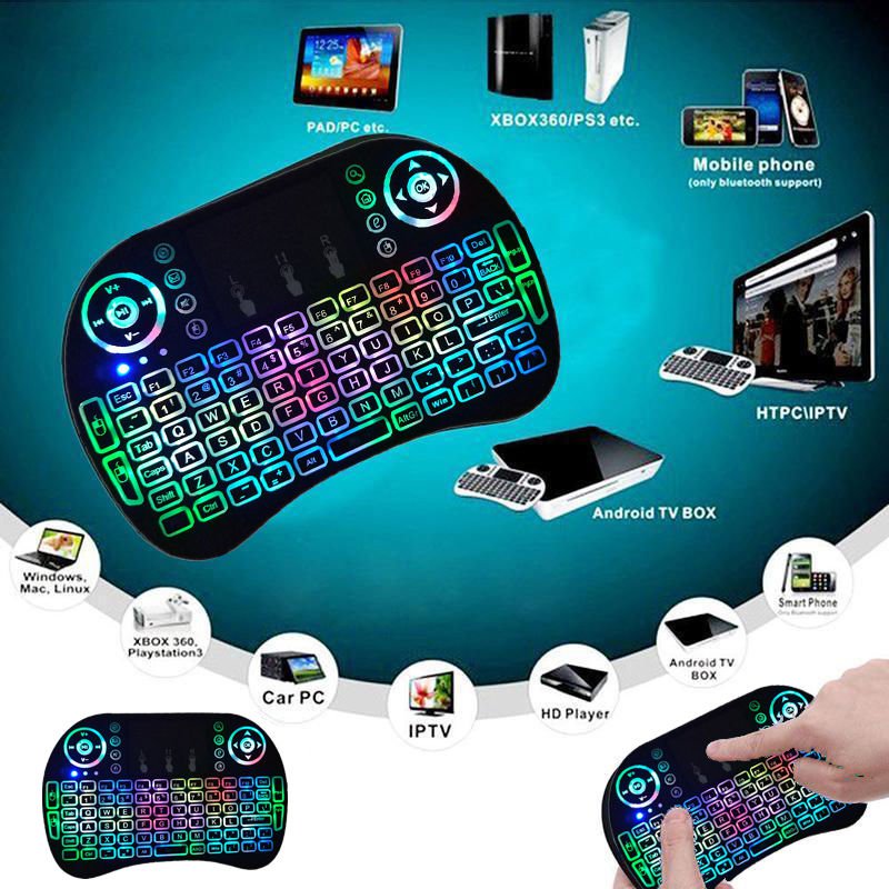 2.4G Mini Wireless Keyboard Mouse Touchpad For Android Laptop Smart TV Box
