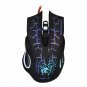 Gaming Mouse USB Wired LED Breathing Fire Button 5500 DPI Laptop PC