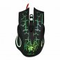 Gaming Mouse USB Wired LED Breathing Fire Button 5500 DPI Laptop PC