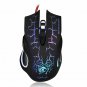 Gaming Mouse USB Wired LED Breathing Fire Button 5500 DPI Laptop PC