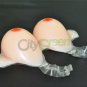 Strap-on Silicone Breast Forms Mastectomy Fake Boobs Cross Dresser DD CUP