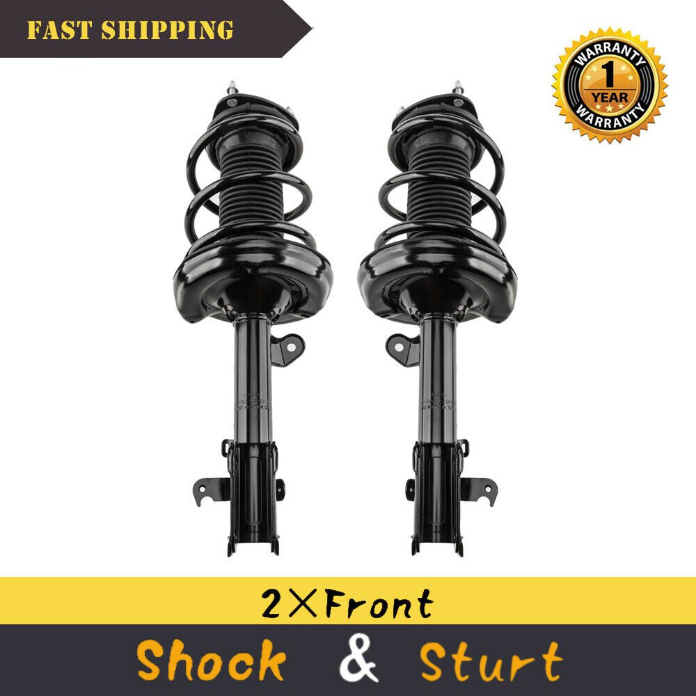 Quick Complete Strut Assemblies w/ Mounts Front Pair for 06-14 Honda Ridgeline