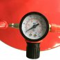 20 Gal Portable Waste Oil Drain Tank Air Operated Oil Pan Drainage Wheel Hose