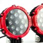 New 7inch 51W Spot LED Light Offroad Round Work Roof Lamp Truck 4WD ATV 4X4 Red