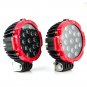 New 7inch 51W Spot LED Light Offroad Round Work Roof Lamp Truck 4WD ATV 4X4 Red