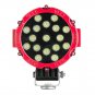 New 7inch 51W Spot LED Light Offroad Round Work Roof Lamp Truck 4WD ATV 4X4 Red