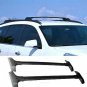 Fits Chevrolet Traverse 09-19 Black New Roof Rack Cross Bar Carrier Aluminum