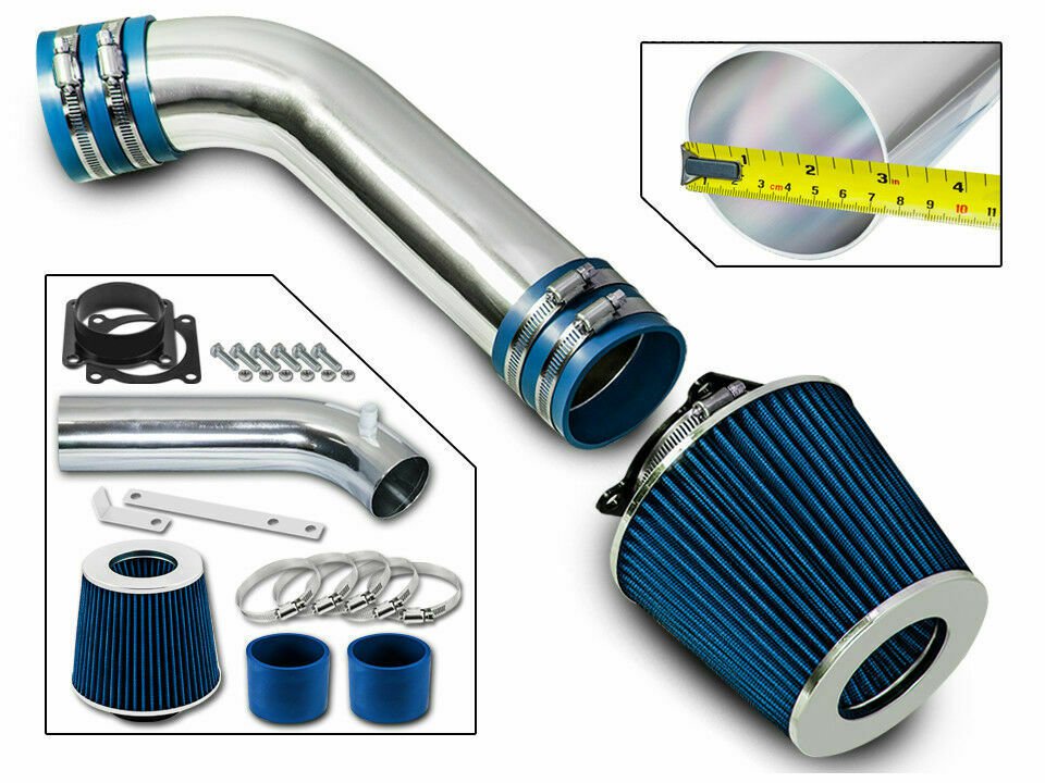 Short Ram Air Intake Kit + BLUE Filter for 0306 350Z / G35 / FX35 3.5L V6