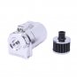 High Quality Sliver Cylinder Aluminum Engine Oil Catch Reservoir KIT