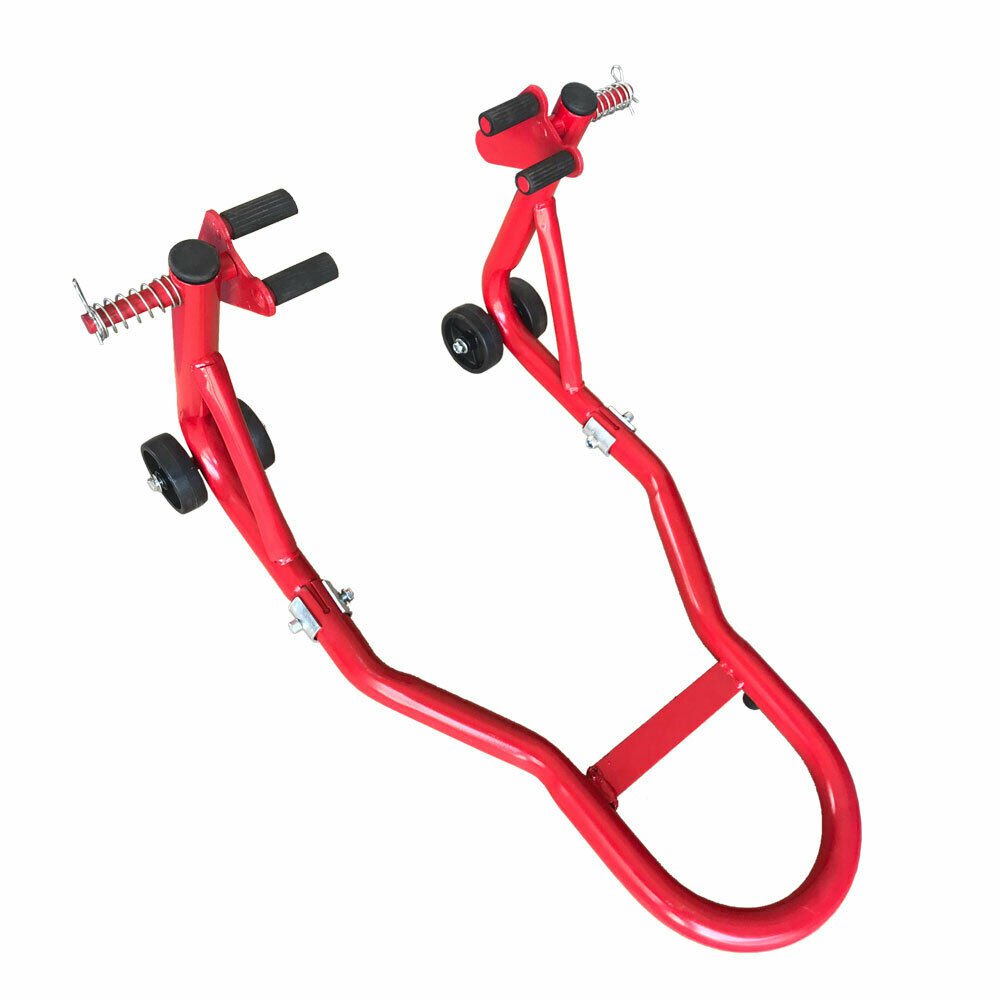 Front Fork Wheel Lift Motorcycle Stand Adjustable Universal Paddock