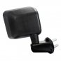 Mirror For 2007-2010 Jeep Wrangler (JK) Right Manual Folding Textured Black