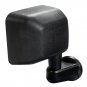 Mirror For 2007-2010 Jeep Wrangler (JK) Right Manual Folding Textured Black