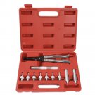 11pc Car Valve Stem Oil Seal Pliers Seating Removal Installer Tools Set W/Case