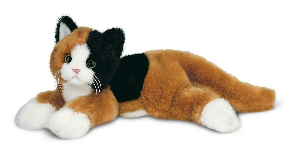 Stuffed Animal Calico Car Kitten Plush Toy Kids Toddler 15" Realistic New