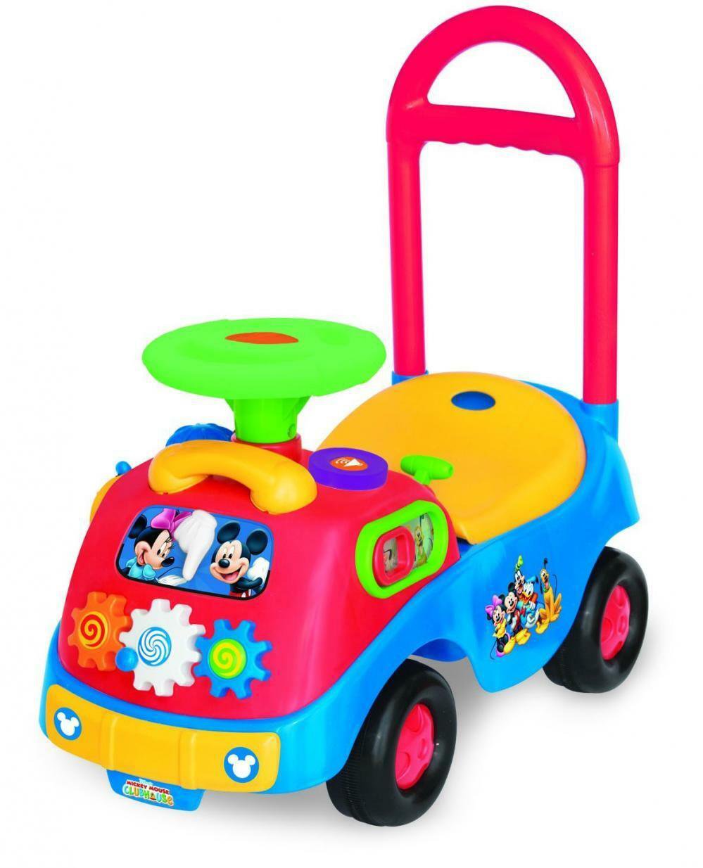 Ride On Car Toy Mickey Mouse Kids Toddler Baby Activity