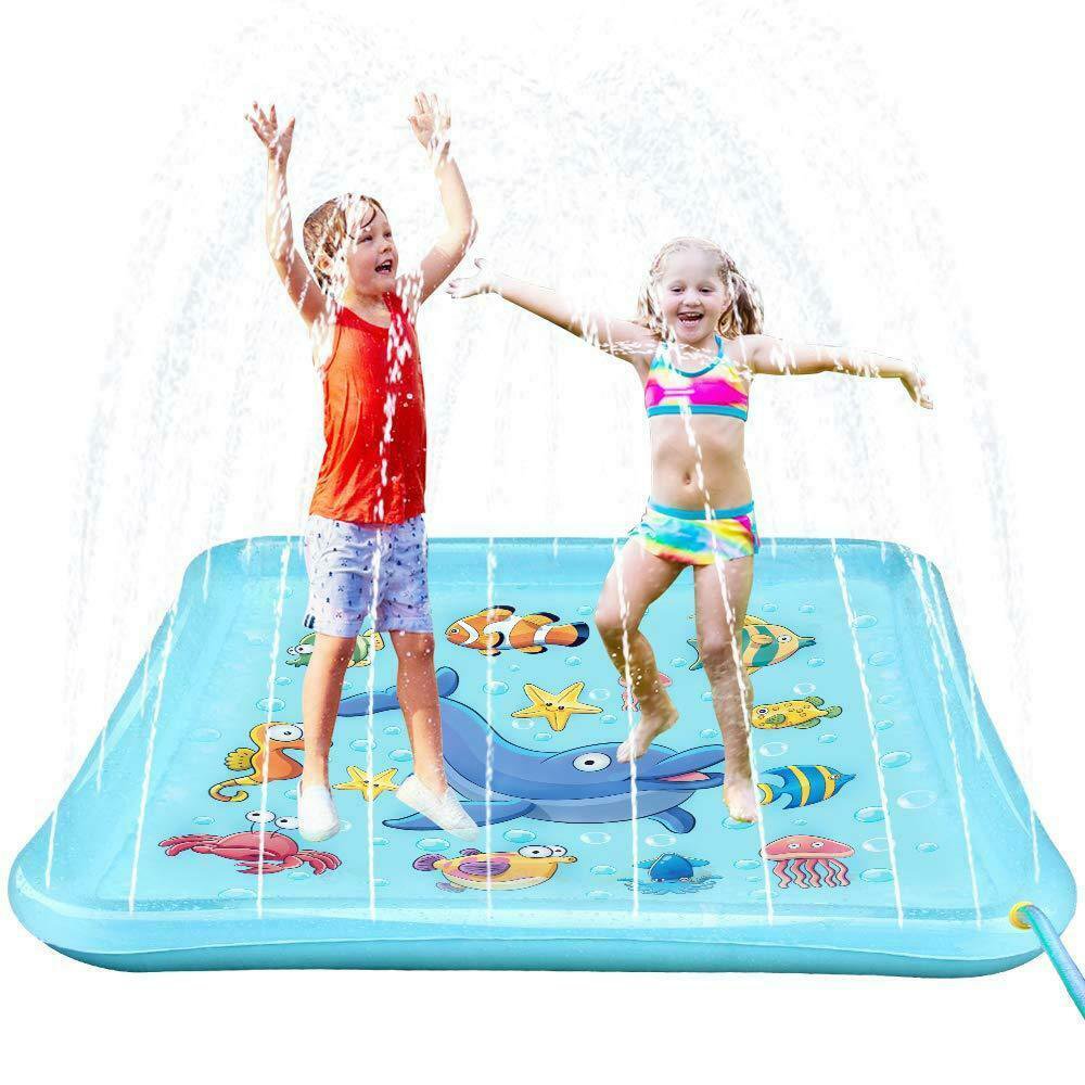 Kids Sprinkler Water Mat Pad 67