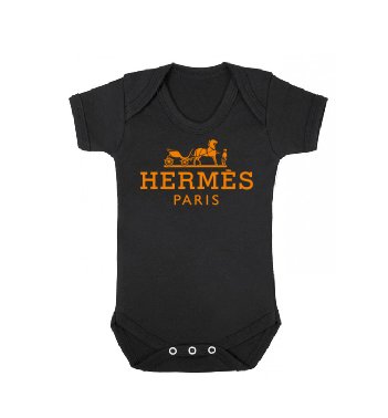 Hermes Paris inspired Bodysuit onesie baby onesie baby watching party