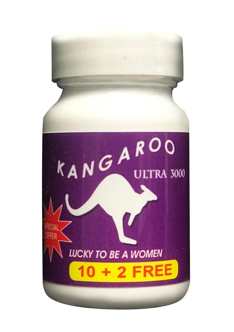 Kangaroo Ultra 3000 Women 12 Pcs Sex Enhancer Pills 3075