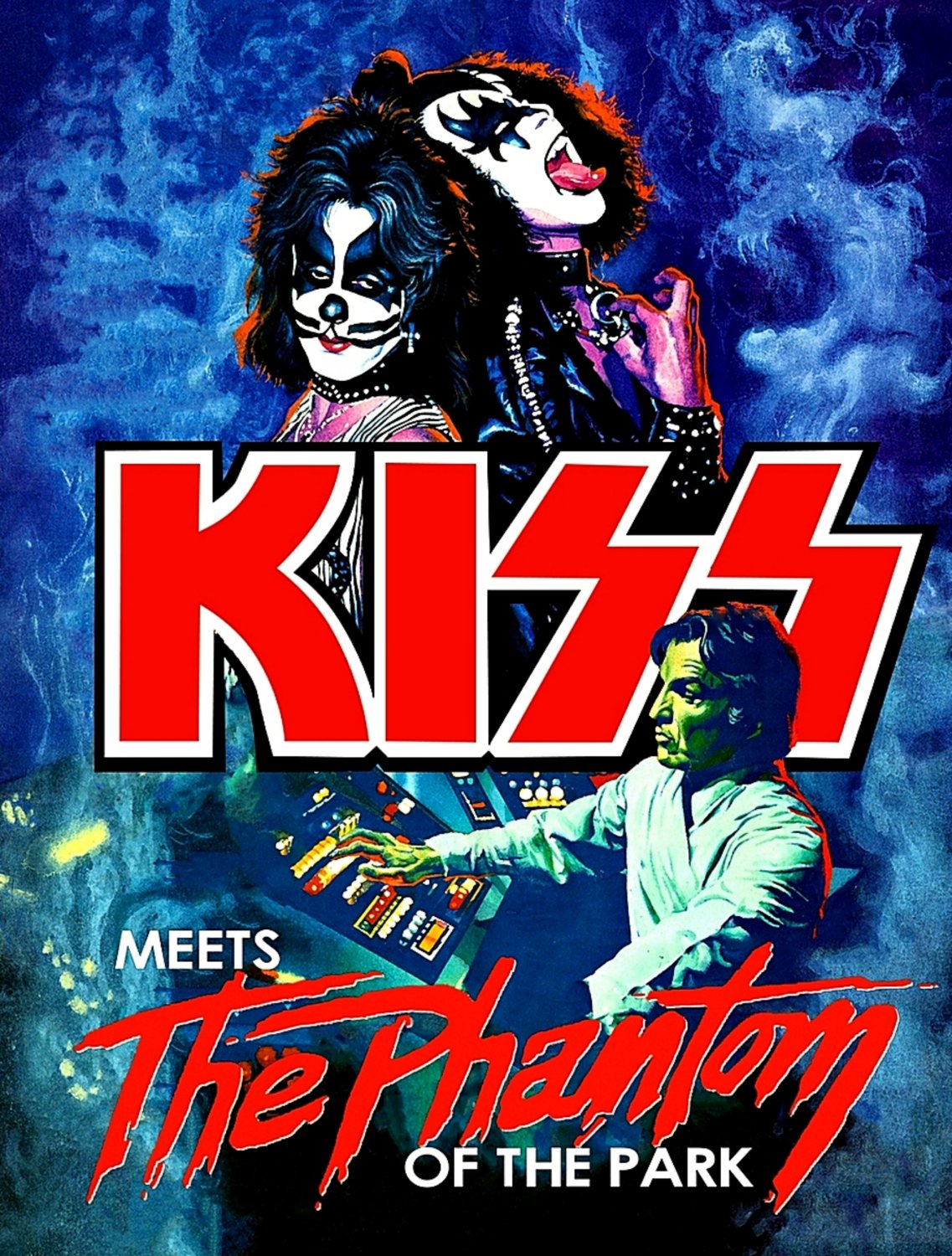 Kiss Meets The Phantom Of Park Poster