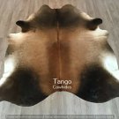 Premium XLarge Chocolate Brown Hair on Skin cowhide Rug L82xW77 Inch.Cod0014