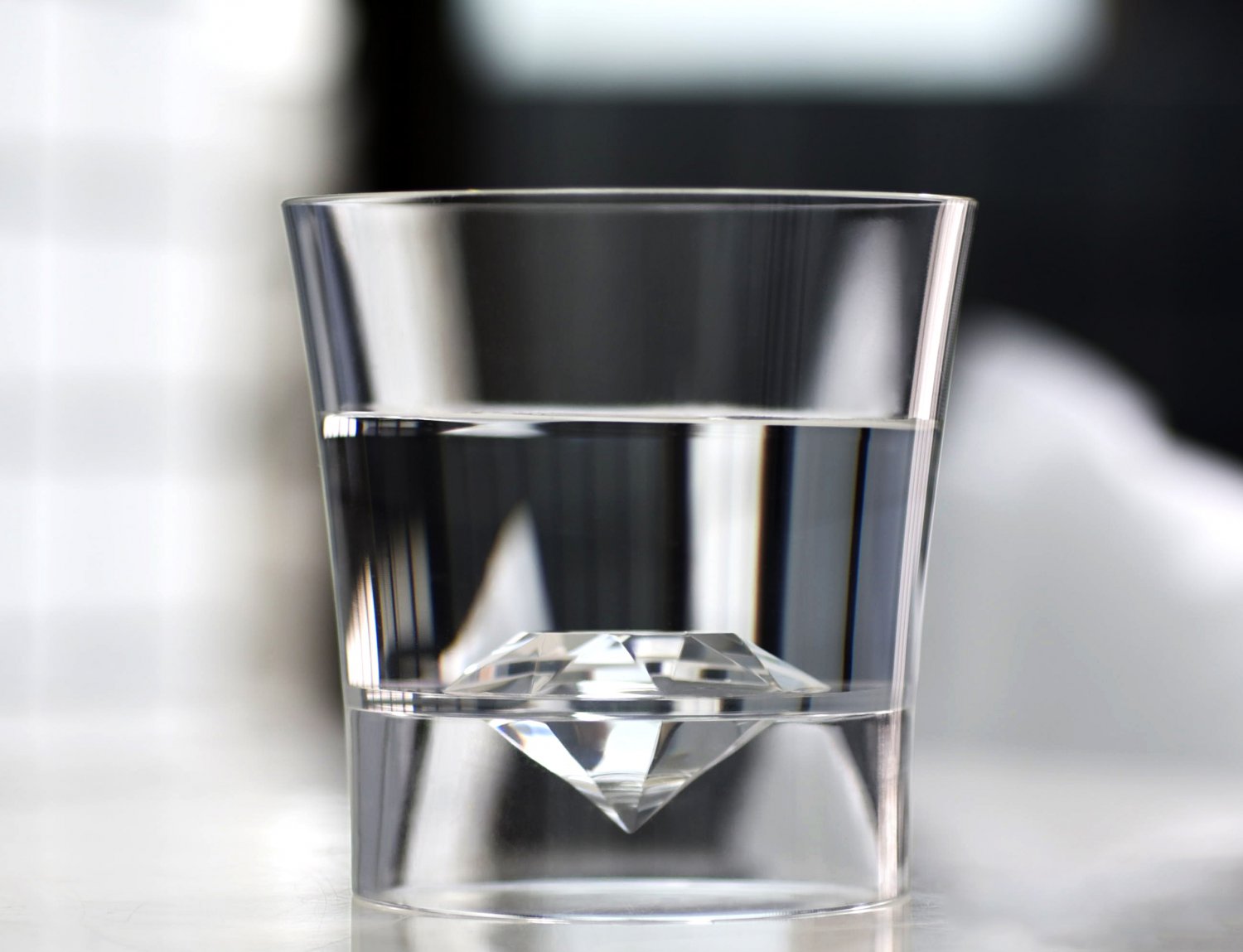 Unbreakable wine glass, barware, Tritan tumbler, Scotch, Whiskey, wedding, Set of 2,  7.4oz