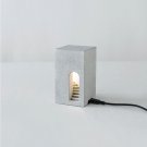 Handmade concrete lamp, desktop decor, table lamp, home decor and gifts(Light)