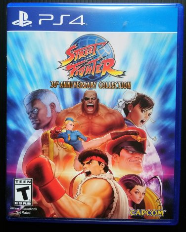 Street Fighter 30th Anniversary Collection Capcom PS4 Videogame 2102646