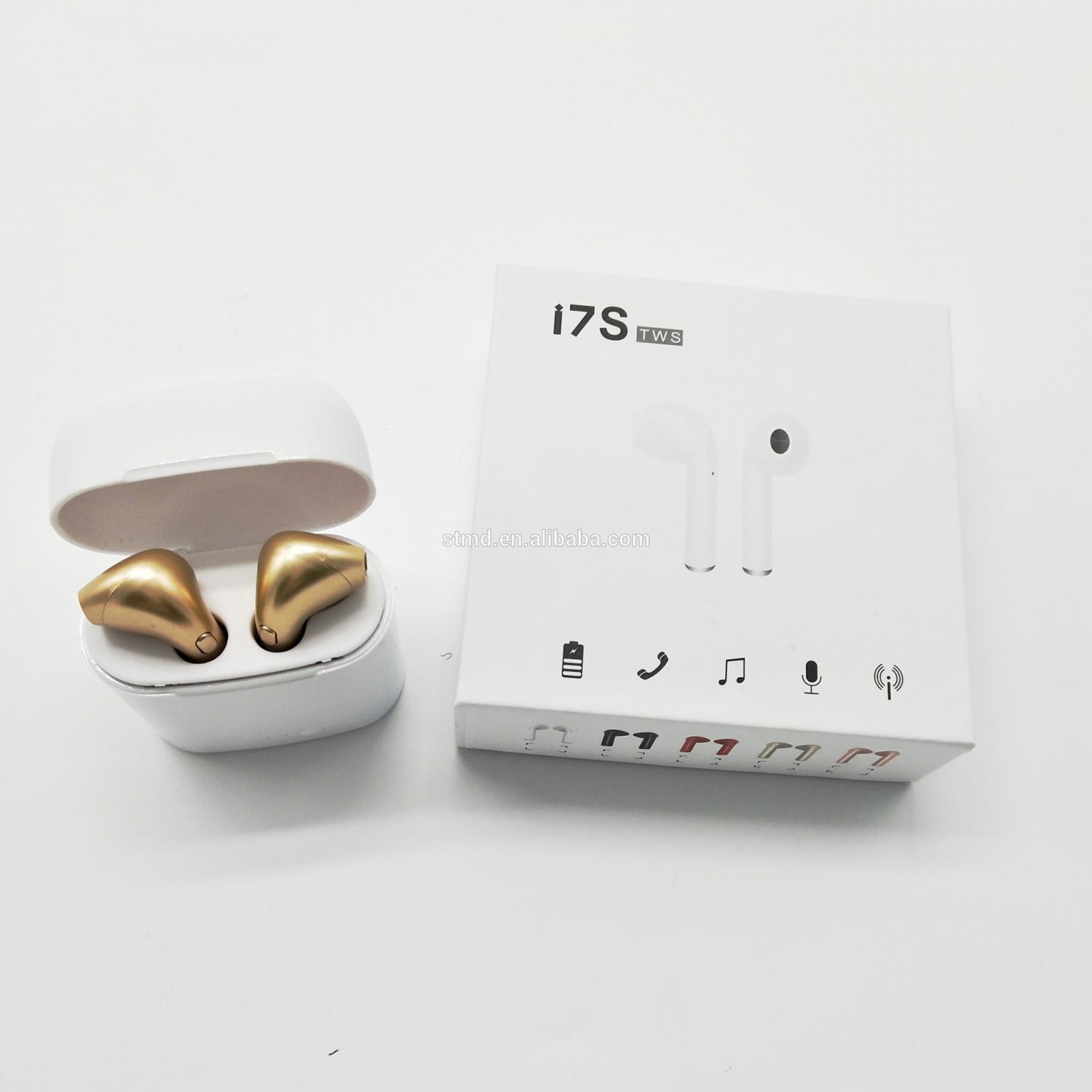 Wireless Bluetooth Earphones i7s Tws Headphones Earpods For Apple / Samsung