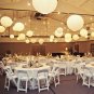 10 pack 12 inch white paper lantern with 2 LED lights each lantern wedding Decor