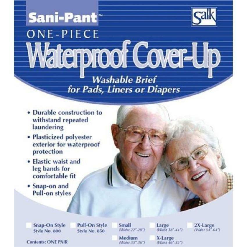 Sani-Pant Pull-On Cover-Up Washable Brief, X-Large