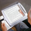 Floor Standing LED Lighted Magnifier - Adjustable 3X Power Reading Crafting Aid