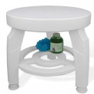 Ideaworks Bathroom Swivel Shower Stool