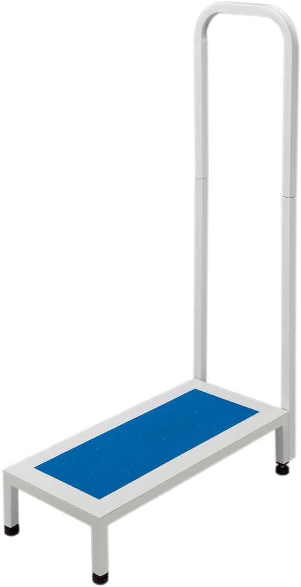 Bath and Shower Step Stool with Handle Supports up to 500 lbs.