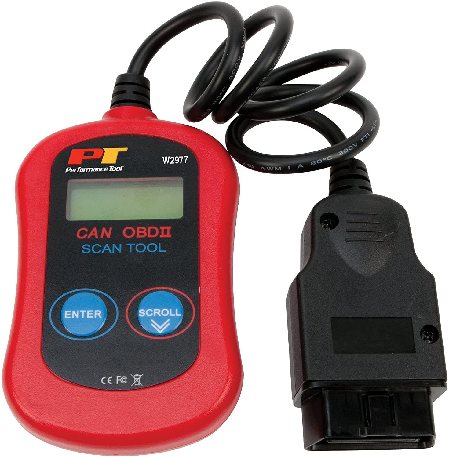 Performance Tool W2977 CAN OBDII Diagnostic Scan Tool OBD II Scanner