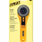 OLFA 60mm Straight Handle Rotary Fabric Cutter