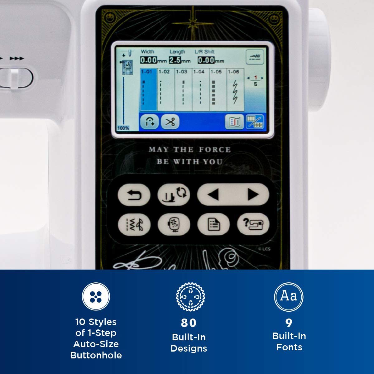 Brother LB5000S Star Wars Sewing and Embroidery Machine