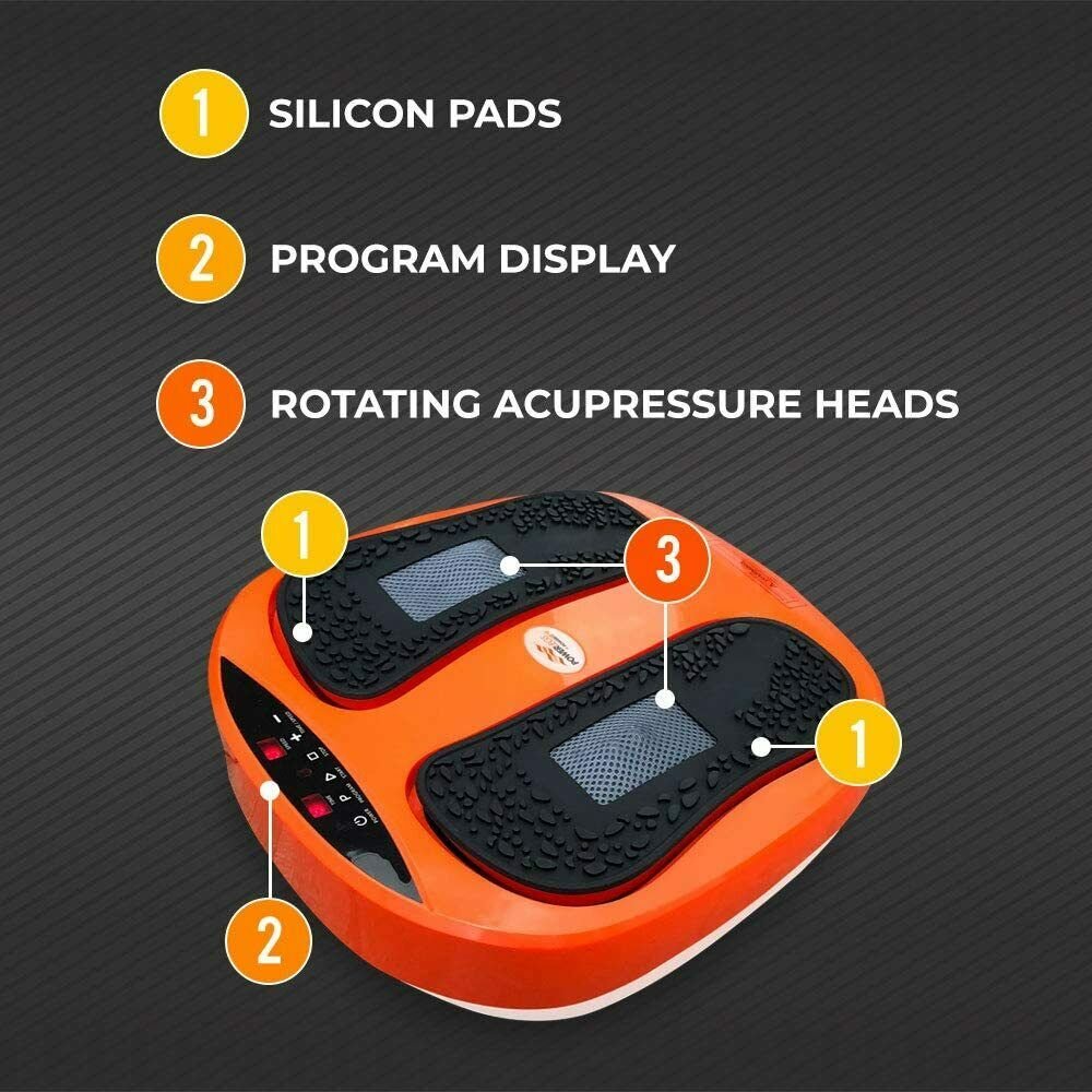PowerFit PowerLegs Vibration Plate Foot Massager Platform