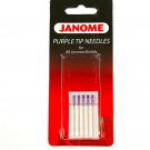 Janome Purple Tip Sewing Machine Needles size 90/14 (pack of 5)