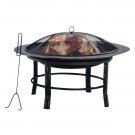 Dacall 28 inch Metal Outdoor Fire Pit
