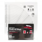 Ovals All Ways quilt ruler from Creative Grids