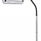 Full-Page Floor Magnifying Lamp - Silver