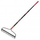 RAZOR-BACK 2853900 FORGED STEEL BOW RAKE WITH FIBERGLASS HANDLE